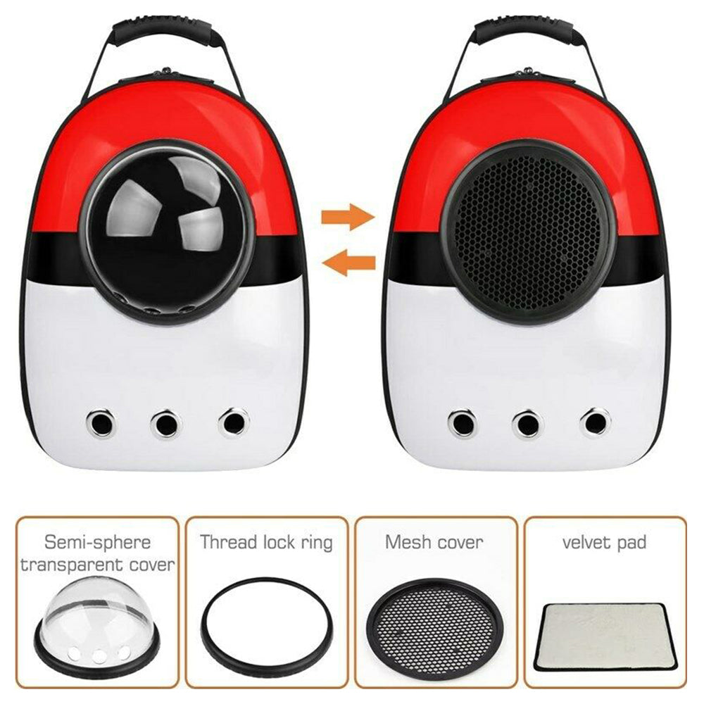 Pet Carrier Backpack Travel Space Capsule Puppy Dog Cat Bag Breathable Astronaut