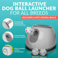 Automatic Dog Ball Launcher with Adjustable Distance - Includes 3 Durable Balls(blue)