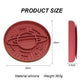 Red Silicone Planet Slow Feeder Dog Bowl - 2-in-1 Anti-Choke Lick Mat for Healthy Eating & Fun