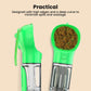 Floofi 4 in 1 pet scooper & feeder Green