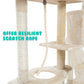 Paw Mate 170cm Beige Cat Tree Danie Multi Level Scratcher